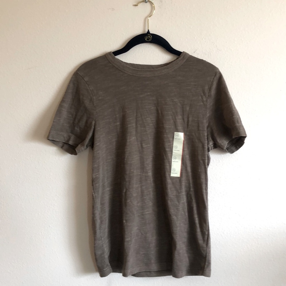 Brown Short Sleeve Shirt